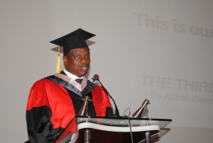 CWG founder gives commencement speech at CEIBS graduation ceremony in Ghana