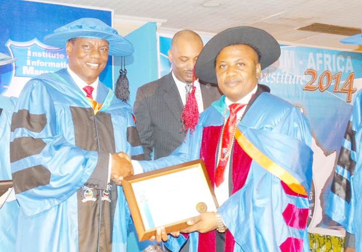 CWG Founder Honoured at the Maiden IIM-Africa Induction Ceremony